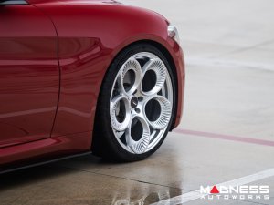 Alfa Romeo Giulia Custom Wheels - set of 4 - KuhlFX - Forged - Gloss Silver 
